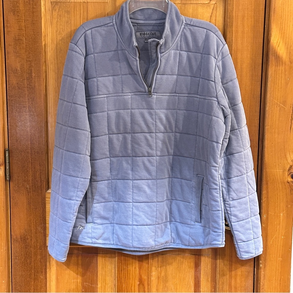 Ladies, extra large Ridgecut quilted, zip front pullover, heavyweight